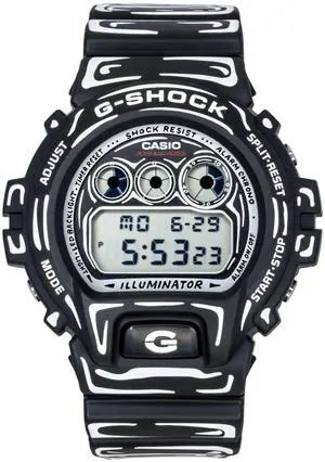 Casio G-Shock Digital Resin Strap Quartz DW-6900JV-1 200M Men's Watch Casio G-Shock Digital Resin Strap Quartz DW-6900JV-1 200M Men's Watch