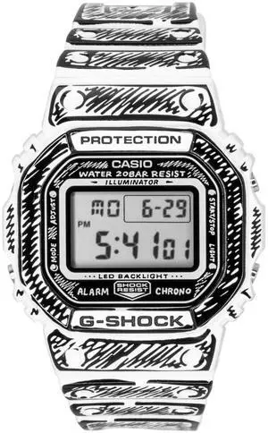 Casio G-Shock Digital Resin Strap Quartz DW-5600JV-7 200M Men's Watch Casio G-Shock Digital Resin Strap Quartz DW-5600JV-7 200M Men's Watch