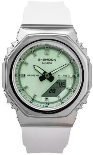Casio G-Shock Analog Digital Green Dial Resin Strap Quartz GM-S2110SR-7A 200M Women's Watch Casio G-Shock Analog Digital Green Dial Resin Strap Quartz GM-S2110SR-7A 200M Women's Watch