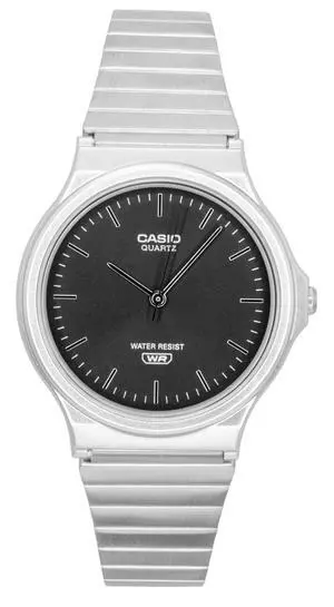 Casio Analog Stainless Steel Silver Sunray Dial Quartz MQ-24DA-1A Unisex Watch Casio Analog Stainless Steel Silver Sunray Dial Quartz MQ-24DA-1A Unisex Watch