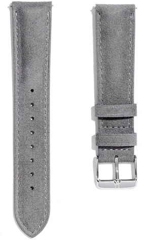Ratio Alcantara Steel Grey RS-LS-I134003-SGR 20x18 Watch Strap Ratio Alcantara Steel Grey RS-LS-I134003-SGR 20x18 Watch Strap