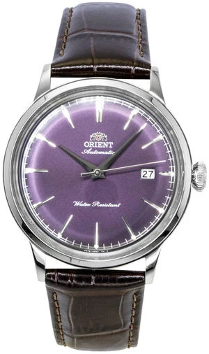 Orient Classic Bambino Leather Strap Purple Dial Automatic RA-AC0032V Men's Watch Orient Classic Bambino Leather Strap Purple Dial Automatic RA-AC0032V Men's Watch