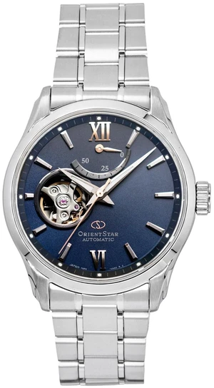 Orient Star Contemporary Limited Edition Stainless Steel Blue Grey Open Heart Dial Automatic RE-AT0021L 100M Men's Watch Orient Star Contemporary Limited Edition Stainless Steel Blue Grey Open Heart Dial Automatic RE-AT0021L 100M Men's Watch