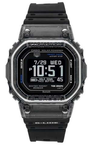 Casio G-Shock G-Lide Smartphone Link Digital Bio-Based Resin Strap Solar GBX-H5600-1 200M Men's Watch Casio G-Shock G-Lide Smartphone Link Digital Bio-Based Resin Strap Solar GBX-H5600-1 200M Men's Watch