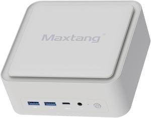 Maxtang Mini PC Gaming Ryzen 9 6900HX [8C/16T UP to 4.9GHz] 16GB DDR5 Ram M.2 2280 NVMe Quiet Mini Desktop Computer USBC4 LAN [2.5GbE] Security Lock Shell White 16GB RAM / 512GB SSD Windows 11 Pro