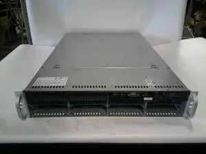Supermicro CSE-825 8-Bay 3.5" 2U Server Chassis w/ SAS825TQ Backplane Board