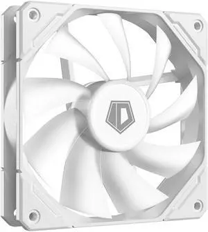 ID-COOLING TF-12025-W Case Fan 120mm PWM Fan CPU Cooling Fan for CPU Cooler/Radiator/PC