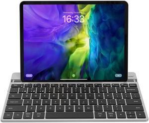AUSDOM Wireless Bluetooth Tablet Keyboard with Stand for iPad 11-inch/iPad Air/iPad Mini, Rechargeable Multi-Device Portable Keyboard for Galaxy Tab A8/A7/S6/S5 and Fire HD