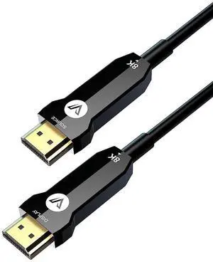AV Access 8K HDMI Fiber Optic Cable Long 33FT 8K60Hz 4K120Hz HDR/eARC HDCP 2.2/3D Compatible PS5 and DVD Player HDMI Unidirectional 48Gbps Ultra High-Speed Slim Fiber Optic Long Cord AV Access 8K HDMI Fiber Optic Cable Long 33FT 8K60Hz 4K120Hz HDR/eARC HDCP 2.2/3D Compatible PS5 and DVD Player HDMI Unidirectional 48Gbps Ultra High-Speed Slim Fiber Optic Long Cord