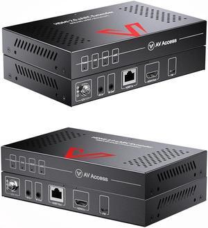 4K HDMI Extender with eARC & ARC, HDBaseT 3.0 Extender w/ 2-Way IR, CEC & PoC, Ideal for Home Theater, HDR Dolby Vision up to130ft/40m
