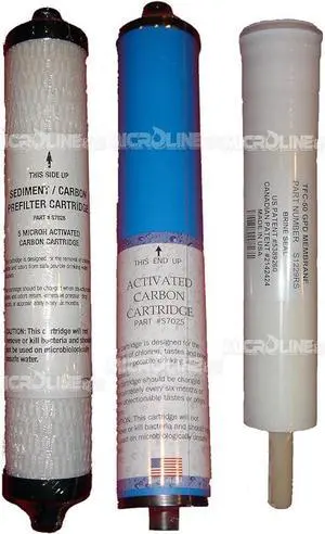 TFC Set of 3 Filters 50 gpd