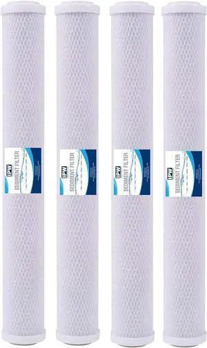 Compatible for OptiPure CTOS-20 20" Replacement Cartridges 4 Pack by IPW Industries Inc