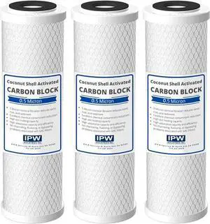 Compatible for Taste and Odor compatible Filter Cartridges 42 34377/42 34370 Pack of 3 - MADE IN USA by IPW Industries Inc Compatible for Taste and Odor compatible Filter Cartridges 42 34377/42 34370 Pack of 3 - MADE IN USA by IPW Industries Inc