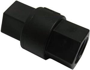 IPW Industries Inc-SMC (6940090) 694 Series PVC NSF Check Valve ; 1/4"FNPT x 1/4"FNPT Buna