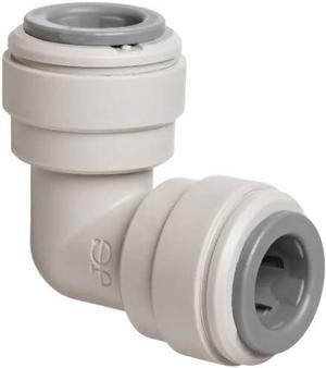 IPW Industries | John Guest - Acetal Union Elbow Quick Connect Fittings, 1/2" OD Single Water Tube Connector for RO Water Filtration System (PI0316S)