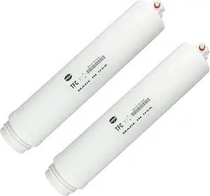 IPW Industries Inc-Omnipure - (TQ56-15FC) - Q-Series PuROTwist Replacement Encapsulated Reverse Osmosis Membrane with Built In Flow Control 15 GPD 2 Pack