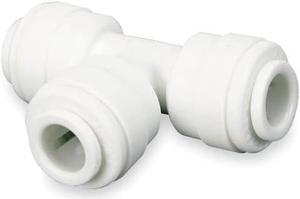 IPW Industries Inc., John Guest (CI0208W) - Union Tee Quick Connect Fitting - Versatile Acetal Copolymer Connector for Reverse Osmosis Water Systems