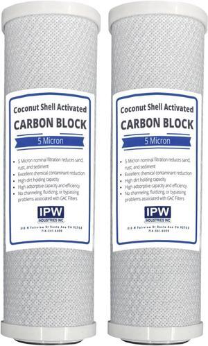 Premium Countertop Water Replacement Filter compatible to Ecosoft For Use In the Countertop Ecosoft Water Filters, Pack of 2 by IPW Industries Inc.
