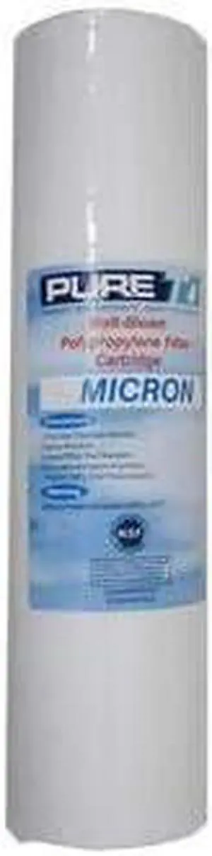 PureT (GCB0987020) 9-7/8"x2.5" Spun Polypropylene Sediment 20 Micron Filter