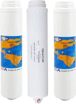 IPW Industries Inc. Omnipure Replacement Filters Compatible with Purotwist PT3000 Reverse Osmosis Gold Series System