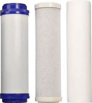 1C-1GAC-1S 5-Stage Reverse Osmosis Filter Replacement Set for Carbon and Sediment