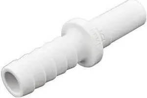 IPW Industries Inc-John Guest - Polypropylene Stem to Hose Barb Fitting 1/2" OD / 3/8" OD/Single - PP251612W