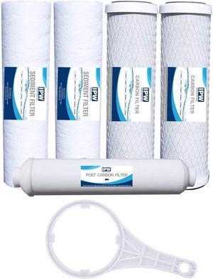 Compatible Watts 5-PK-4SV Premier 1-Year 4-Stage Reverse Osmosis Replacement Filter Kit, 5-Pack by IPW Industries Inc