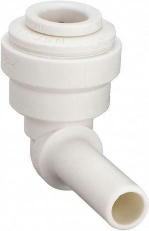 IPW Industries Inc-John Guest - Polypropylene Plug In Stem Elbow Quick Connect Fitting 1/2" OD / 1/2" OD/Single - PP221616W