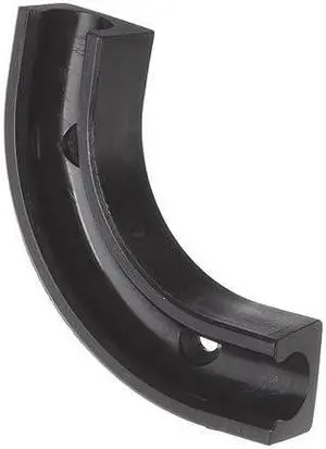 John Guest Acetal Copolymer Tube Fitting, Flow Bend Clip, 3/8" Tube OD (Pack of 10)