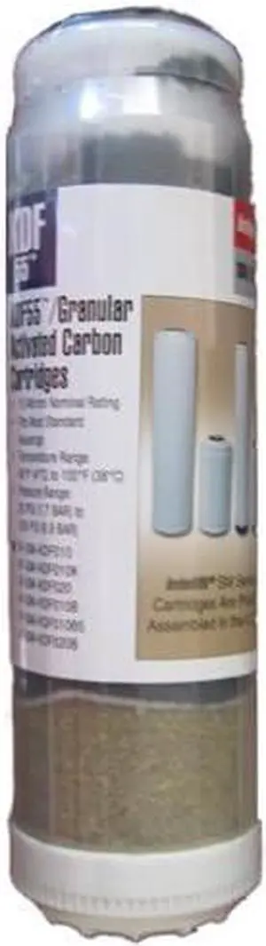 Compatible to Intelifil (IF-SM-KDF010) 9.75"x2.75" 15,000 Gal 1 lb KDF-55/GAC Carbon - Chlorine & Heavy Metal Reduction - Filter