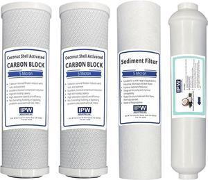 PuroLine PL50T36 Reverse Osmosis System Compatible PL-5000 Filters 1 Year Supply (Membrane not included) by IPW Industries Inc.