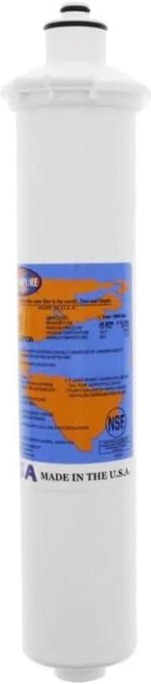 IPW Industries Inc-Omnipure -(E5786) - 14" x 2.5" E-Series GAC & 4 oz. Phosphate - Scale Inhibitor - Filter