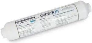 IPW Industries Inc. - PureT (IL-10W-S5-14EZ) 10" x 2" Inline Sediment Filter 5 Micron w/ 1/4" QC