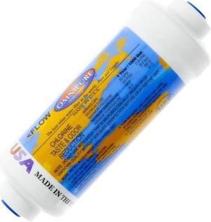 IPW Industries Inc-Omnipure - (K2340-KK) - 6" x 2" T40 GAC Coconut Carbon Inline Filter Single