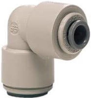 IPW Industries Inc-John Guest - Acetal Reducing Union Elbow Quick Connect Fitting 1/2" OD x 3/8" OD/Single - (PI211612S)