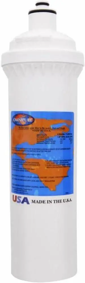 IPW Industries Inc-Omnipure - ELF 1M - 12.5" x 4" ELF-Series 1 Micron Carbon Block Filter
