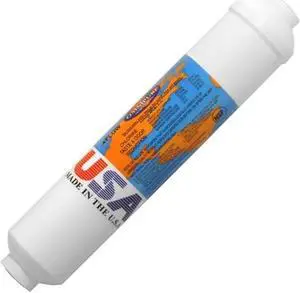 IPW Industries Inc. Compatible to Omnipure - K2548-JJ - 10" x 2" All Calcite Inline Filter w/ 1/4" QC