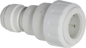 IPW Industries Inc.-John Guest (PSEI202008) Reducing Straight Connector 1/2" CTS X 1/4" OD Tubing