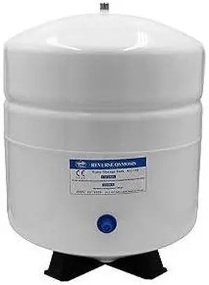 PureT PAE132W, Reverse Osmosis Filter System Tank - 3.2 Gallon Capacity - Water Filtration Pressure Tank (White)