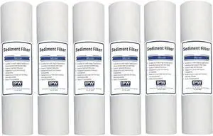 IPW Industries Inc. Compatible GE FXUSC Whole Home System Replacement Filter Set - Pack of 6