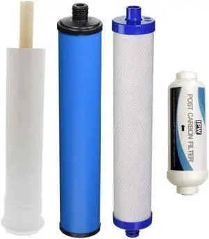 Reverse Osmosis Pre- and Post- Filter Set With Membrane RO Compatible with Microline 435 by IPW Industries Inc.