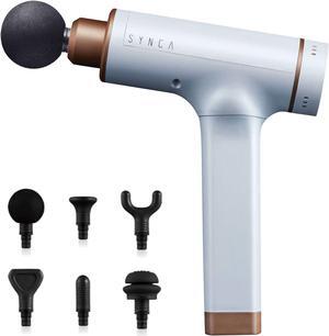 Synca Wellness Kitta Performance Percussive Sports Therapy Massage Gun, HW - Massage & Relaxation, 1 Pack, Health & Personal Care (White)