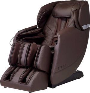 Synca Wellness Hisho SL Track Heated Deluxe Zero Gravity Massage Chair Black, Health & Personal Care (Brown)