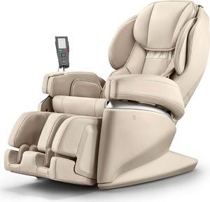 Synca Wellness JP1100 Deluxe 4D Zero Gravity Massage Chair - HW - Massage & Relaxation - Health & Personal Care (Beige)