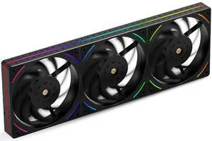 Thermalright TL-UB36 360mm Single-Frame PC Cooling Case Fans - PWM 2150 RPM Speed | ARGB Lighting | 207CM Airflow | Single Modular Cable, for Chassis  Liquid cooler (Black)