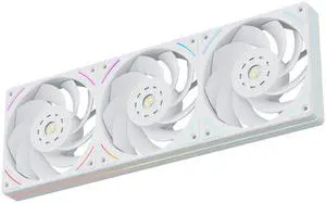 Thermalright TL-UB36 360mm Single-Frame PC Cooling Case Fans - PWM 2150 RPM Speed | ARGB Lighting | 207CM Airflow | Single Modular Cable, for Chassis  Liquid cooler (Black) (TL-UB36RW)