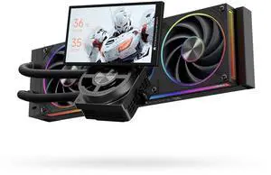 Thermalright Dynamic Vision PRO 360 ARGB AIO CPU Cooler, 5.5" Screen, Black Thermalright Dynamic Vision PRO 360 ARGB AIO CPU Cooler, 5.5" Screen, Black
