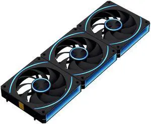 iHTP UNI Fan 120mm ARGB PWM EY120 Forward Case fan, Daisy-Chain Connection Triple Pack