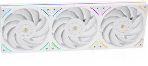 Thermalright TL-UB36W 360mm Single-Frame PC Cooling Case Fans - PWM 2150 RPM Speed | ARGB Lighting | 207CM Airflow | Single Modular Cable, for Chassis  Liquid cooler (White)