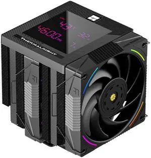 Thermalright Phantom Spirit 120 Digital EVO CPU Air Cooler, 7 Heat Pipes, Dual TL-K12 2150RPM PWM ARGB Fans, Digital Top Cover, 160mm Dual Tower, Intel/AMD Thermalright Phantom Spirit 120 Digital EVO CPU Air Cooler, 7 Heat Pipes, Dual TL-K12 2150RPM PWM ARGB Fans, Digital Top Cover, 160mm Dual Tower, Intel/AMD